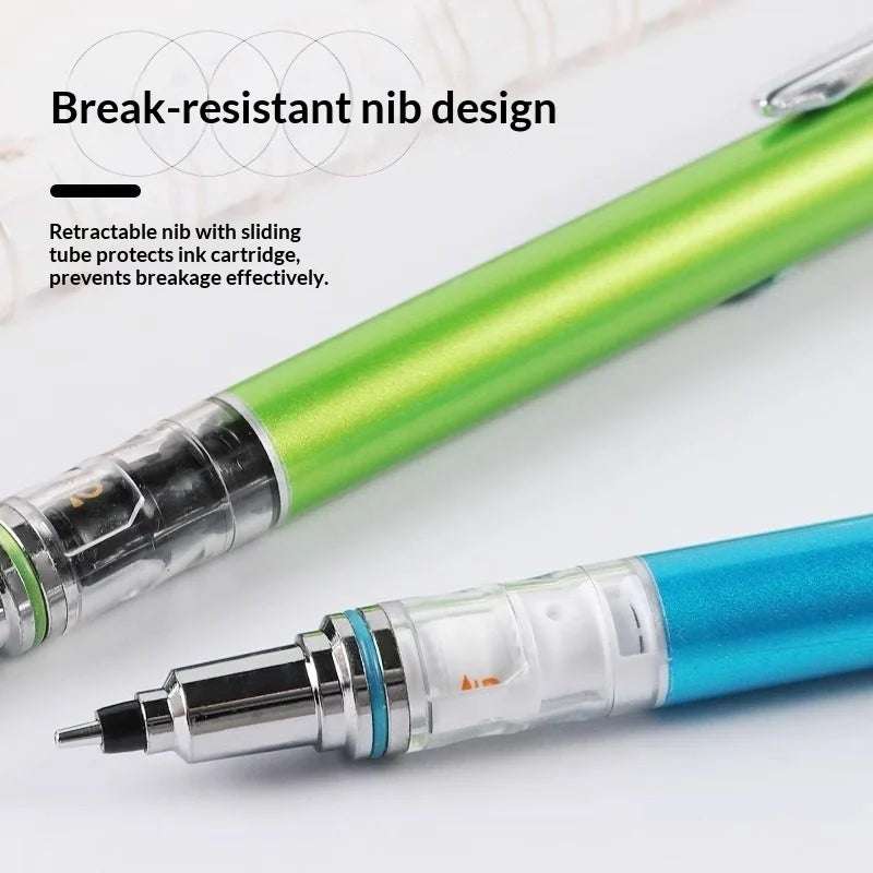 CowLost | product_id-uni-kuru-toga-advance-black-tech-mechanical-pencil-0-5mm-double-speed-auto-rotation-anti-break-lead |3