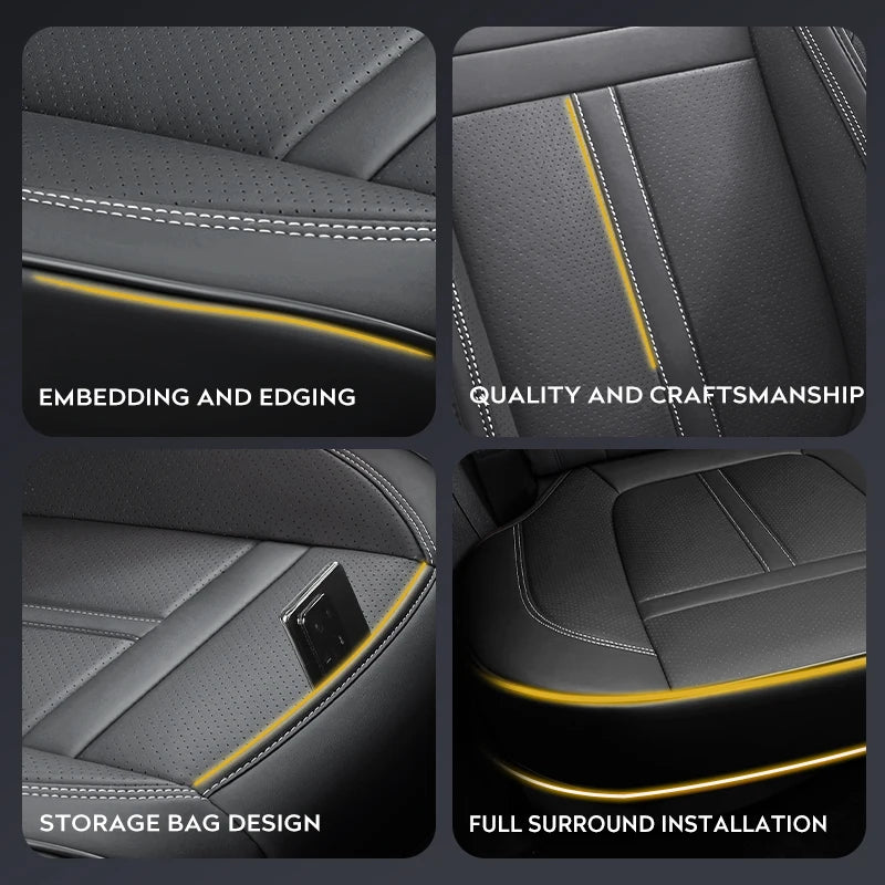 CowLost | pu-leather-car-seat-cushion-four-season-car-cushion-pad-mat |5