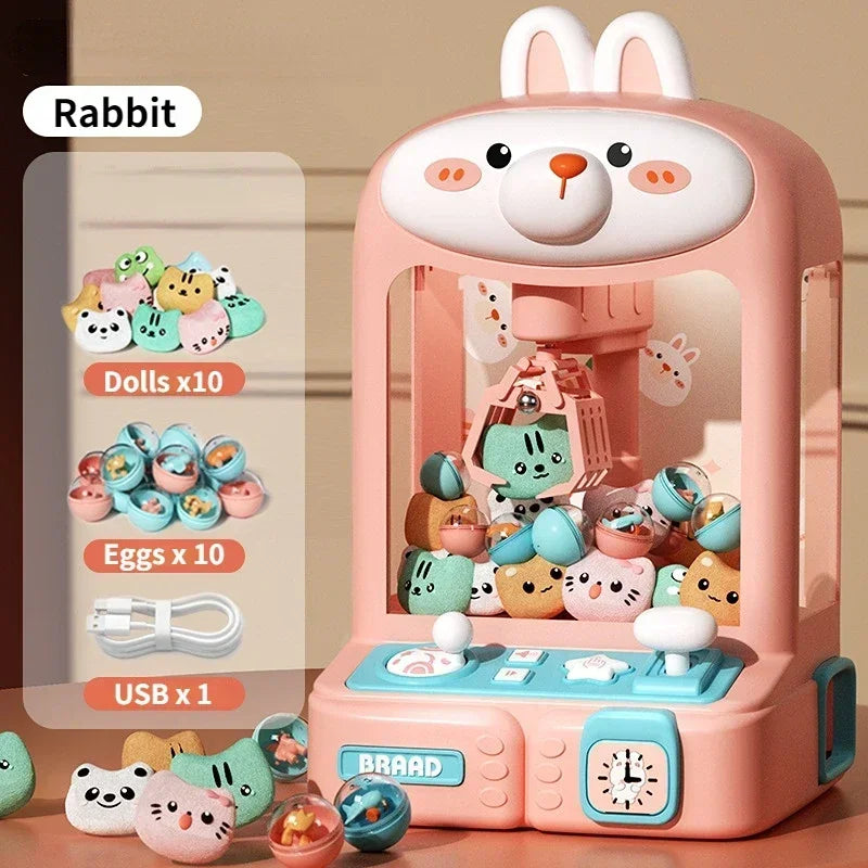 Mini Claw Machine Toy for Kids Automatic Arcade Game Birthday Gift