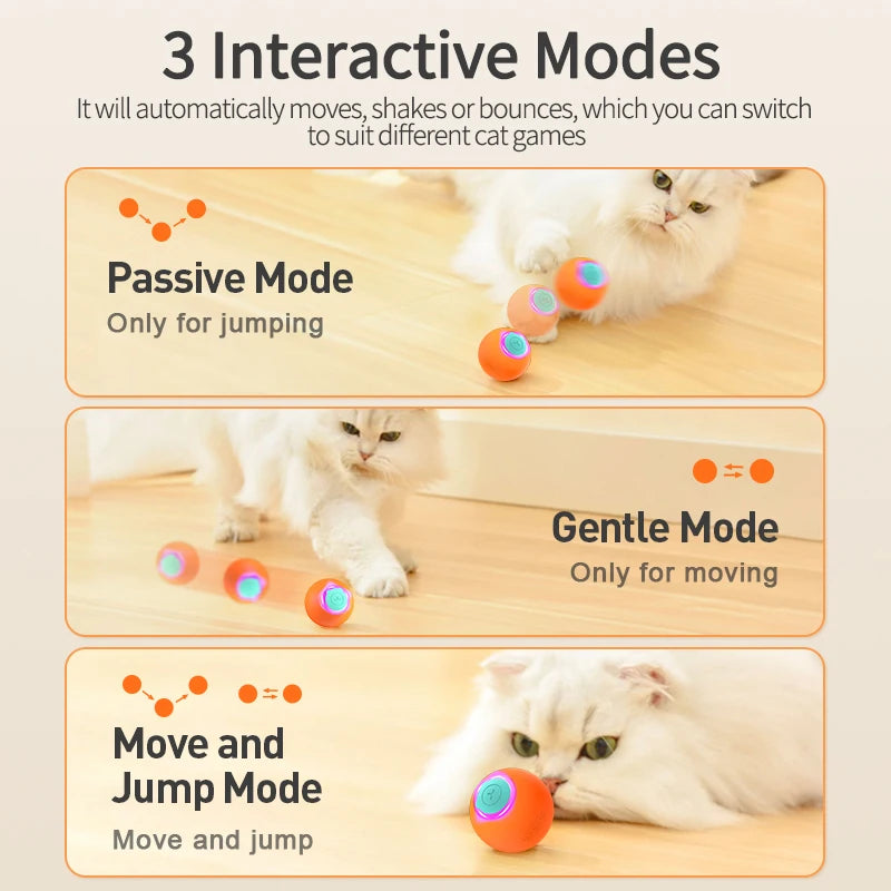 CowLost | cat-treats-rojeco-automatic-smart-cat-bouncing-ball-toy |3