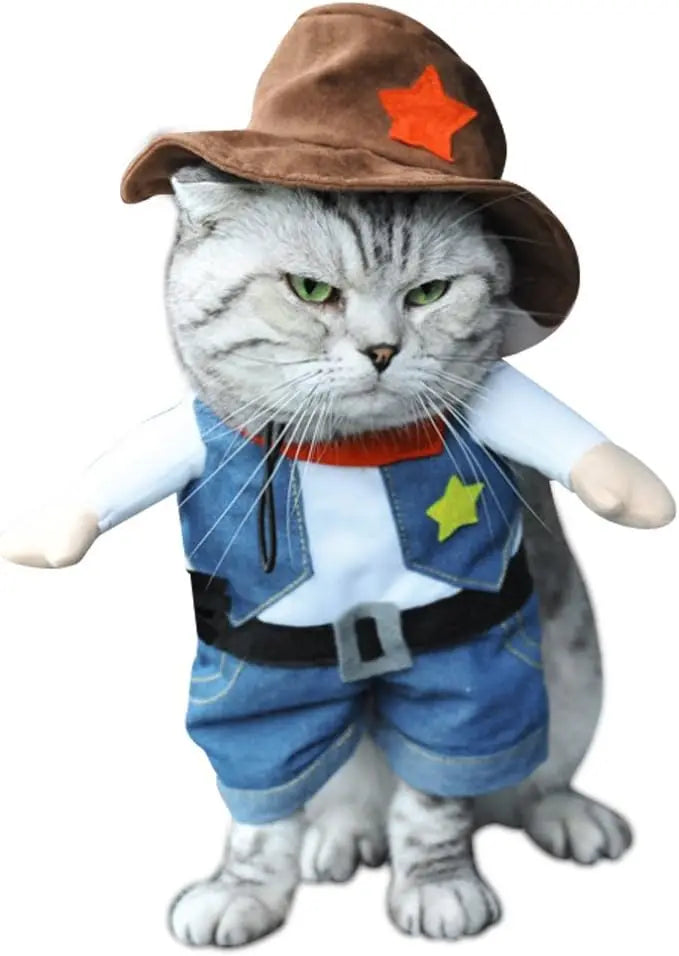 CowLost | activewear-pants-funny-pet-dog-and-cat-cowboy-costume |18