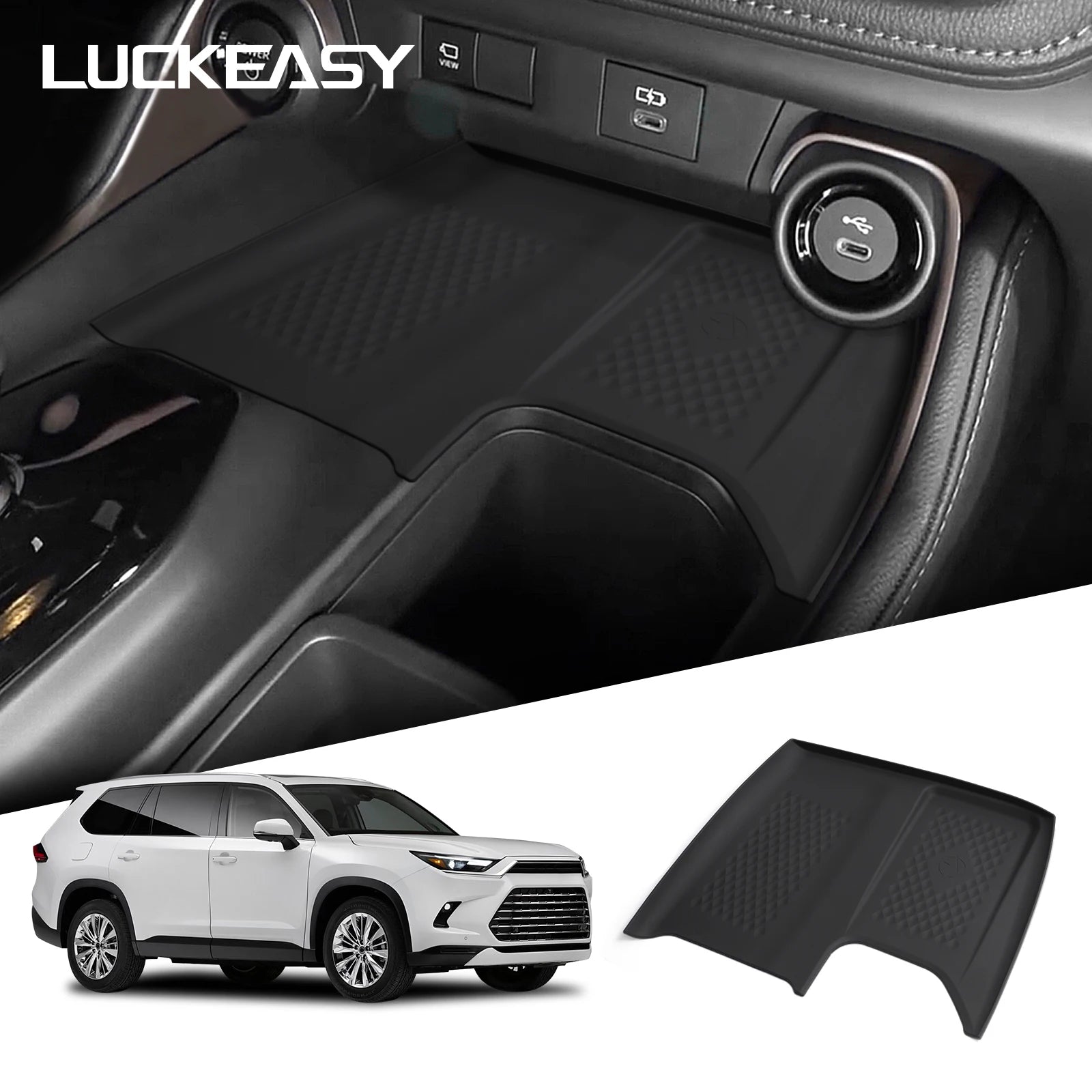 CowLost | for-toyota-grand-highlander-2024-2025-wireless-charging-pad |1