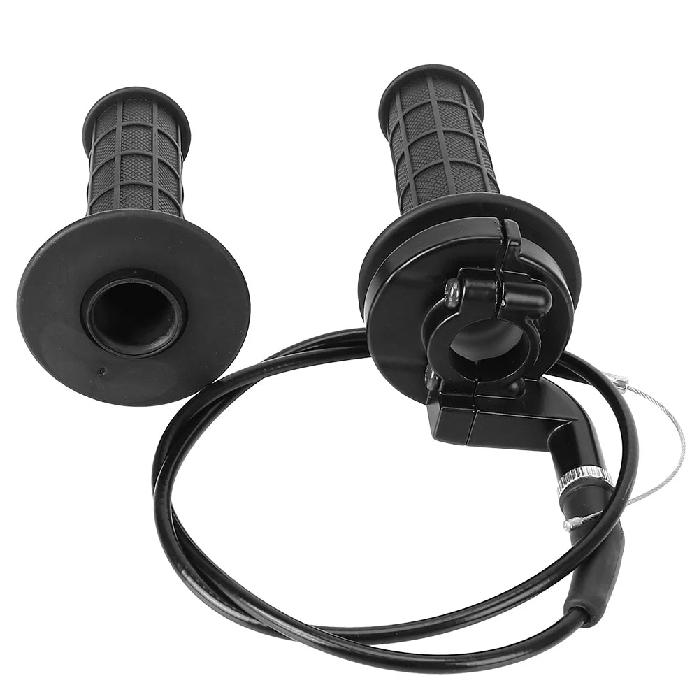 CowLost | product_id-1-pair-7-8-22mm-motorcycle-handlebar-grips-and-cable-set-dirtbike-throttle-accelerator |5