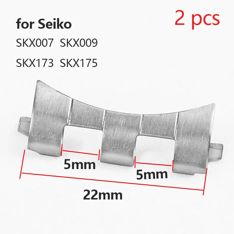 CowLost | product_id-stainless-steel-strap-connector-adapter-for-seiko-skx009-skx007-rolex-18-22mm |19
