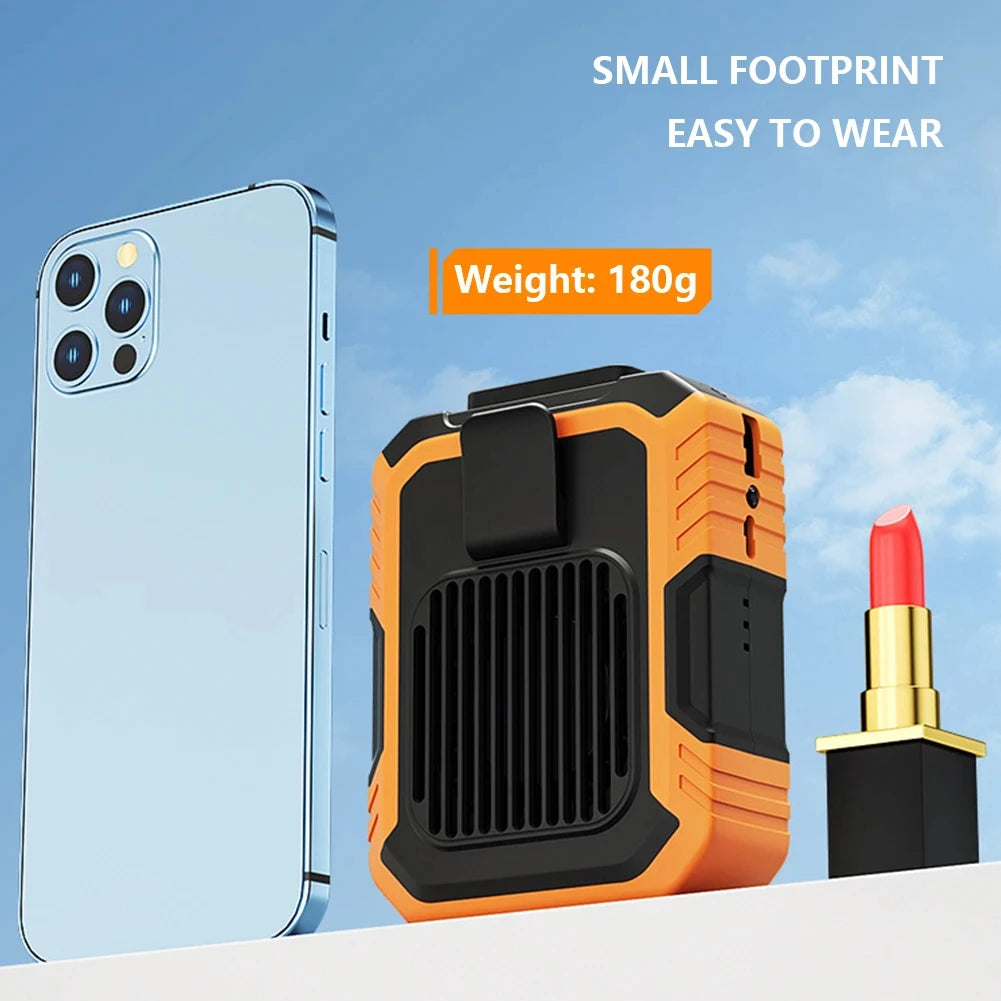CowLost | product_id-portable-usb-rechargeable-3-speed-4000mah-bladeless-waist-fan-hands-free-cooling |7