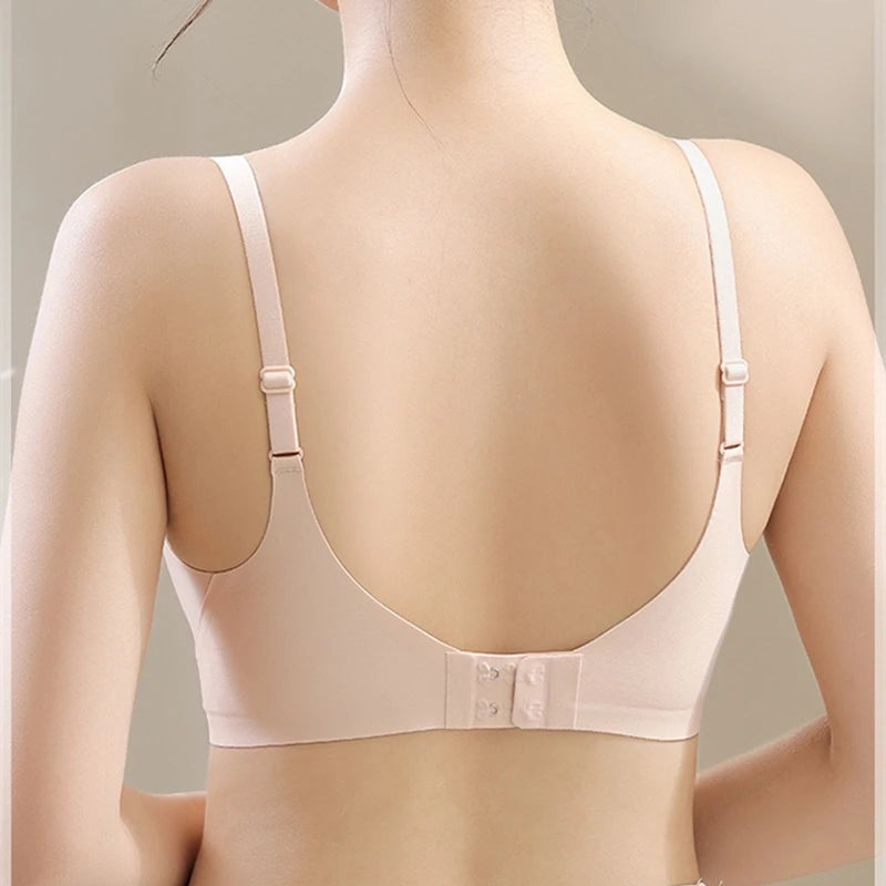 CowLost | seamless-wire-free-push-up-bra-comfortable-breathable-auxiliary-breast-retracting-supportive-enlarged-lifting-bra-bralette-sexy |5
