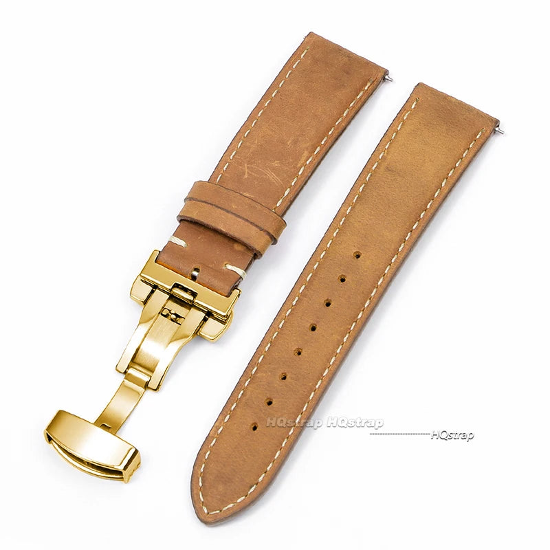 CowLost | product_id-vintage-leather-quick-release-watch-band-for-seiko-16-24mm-with-butterfly-buckle |9