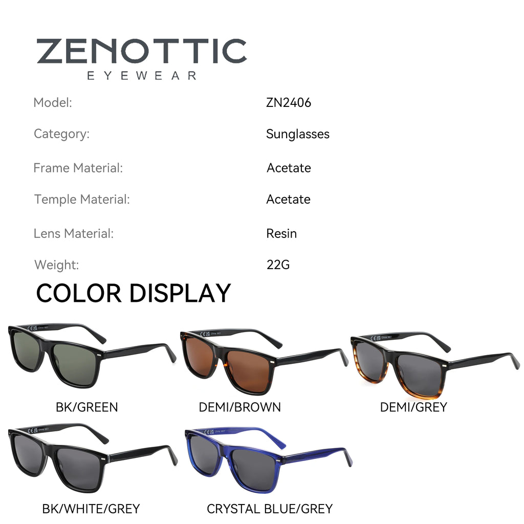 CowLost | zenottic-fashion-square-polarized-sunglasses-uv400-protection |3