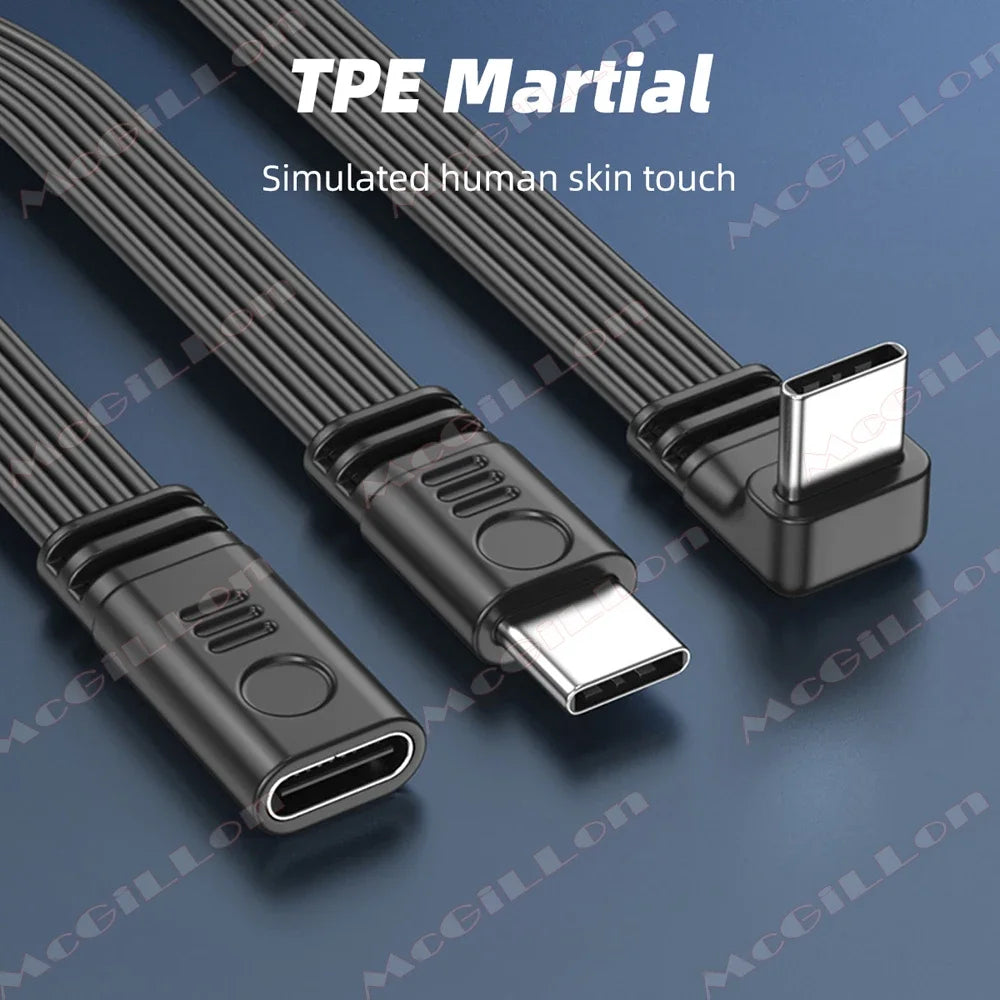 CowLost | product_id-type-c-to-type-c-adapter-cable-10-100cm-45w-fast-charging-480mbps-data-transfer |15