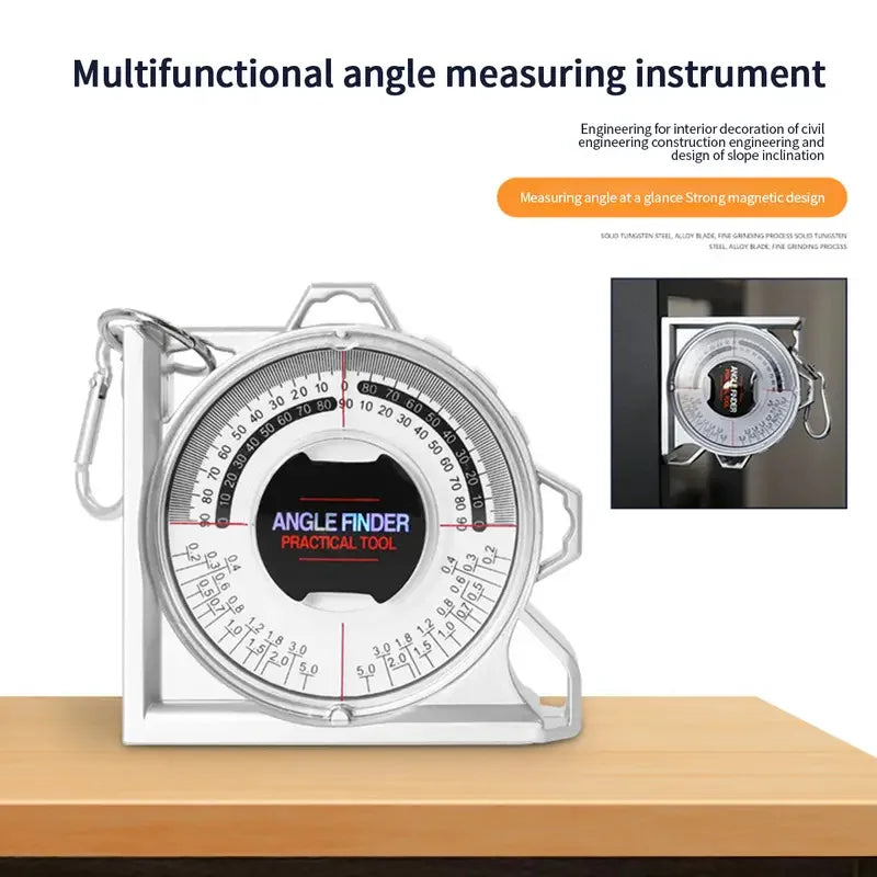 CowLost | angle-finder-magnetic-angle-locator-slope-protractor-inclinometer-level-meter-clinometer-angle-gauge-measuring-instruments |2