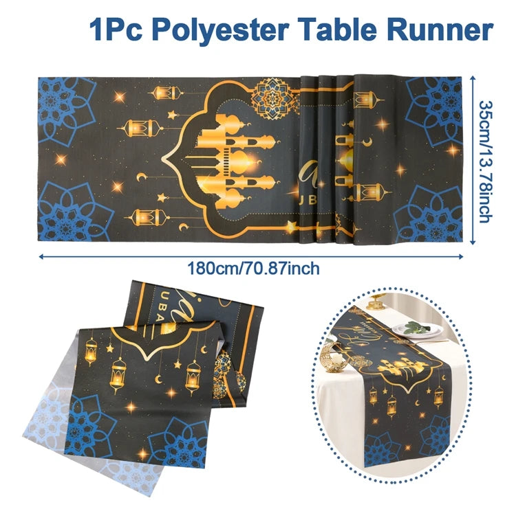 CowLost | ramadan-table-runner-eid-mubarak-decoration |28