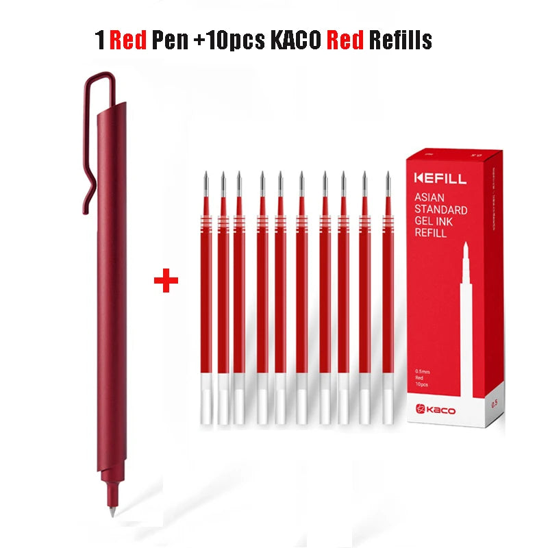 CowLost | product_id-kaco-klip-0-5mm-black-gel-pen-with-clip-for-office-and-school-use |17