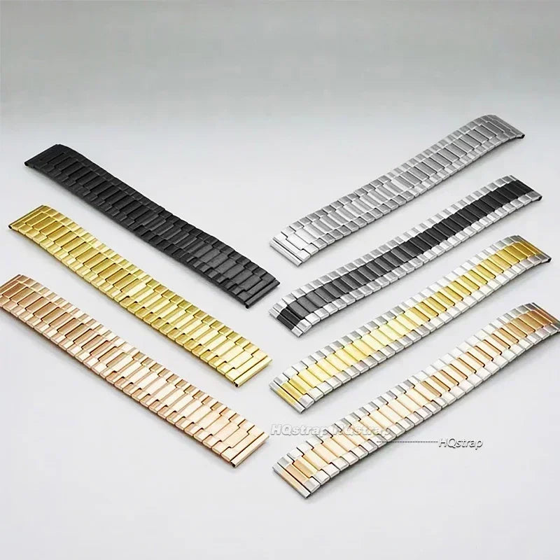 Stainless Steel 22mm Quick Release Metal Bracelet for Huawei Watch 3, Rolex, Seiko