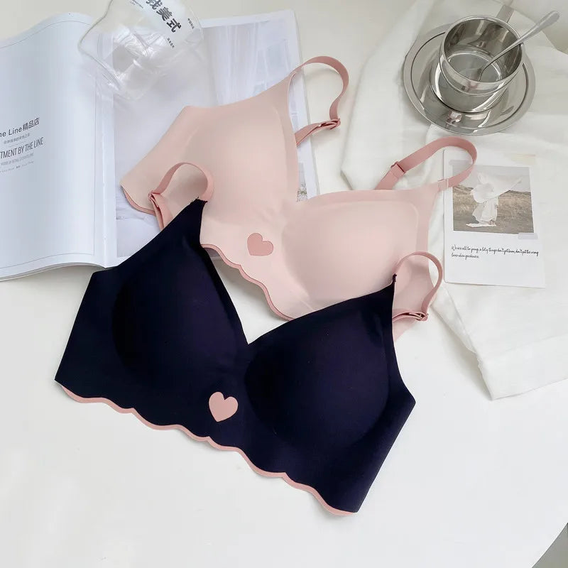 CowLost | product_id-seamless-v-neck-push-up-wire-free-padded-bra-for-women-s-xl |1