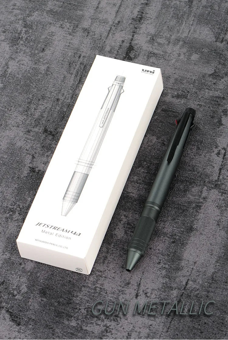 CowLost | product_id-japan-uni-jetstream-metal-5-in-1-ballpoint-pen-mechanical-pencil-msxe5-2000a-0-5mm |7
