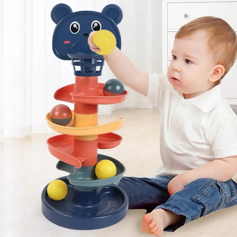 CowLost | product_id-2-7-layers-rolling-ball-track-educational-stacking-toy-for-kids-gift |5