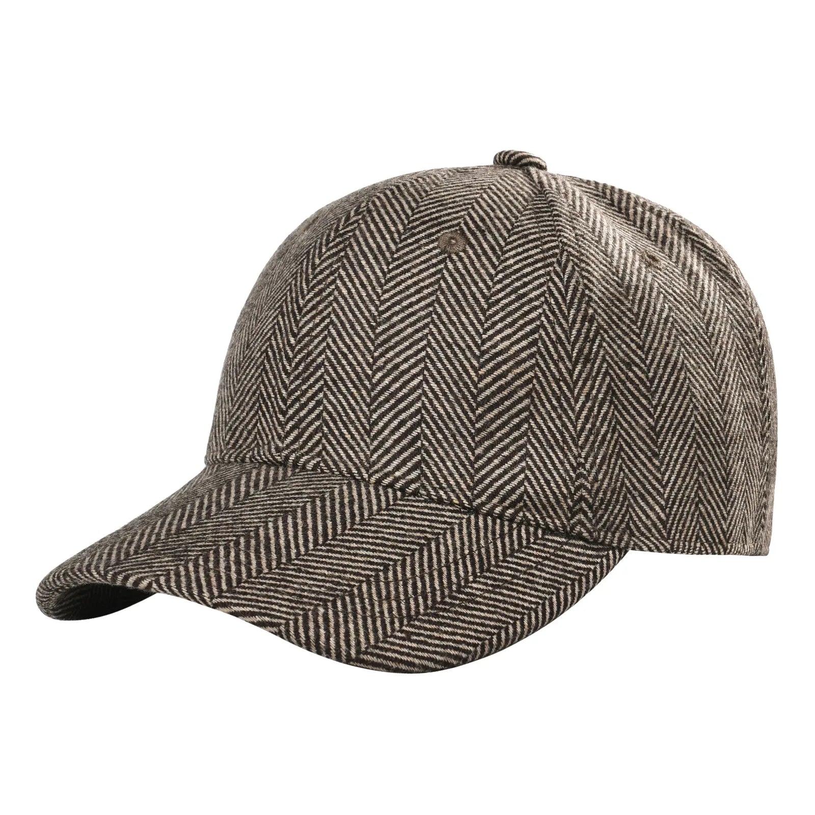 CowLost | botvela-mens-wool-tweed-baseball-cap-casual-style-soft-adjustable-unstructured-hat |28