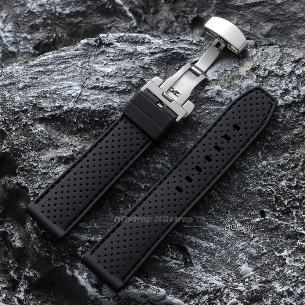 CowLost | product_id-premium-silicone-watch-band-20mm-22mm-soft-waterproof-breathable-strap-with-butterfly-buckle |16