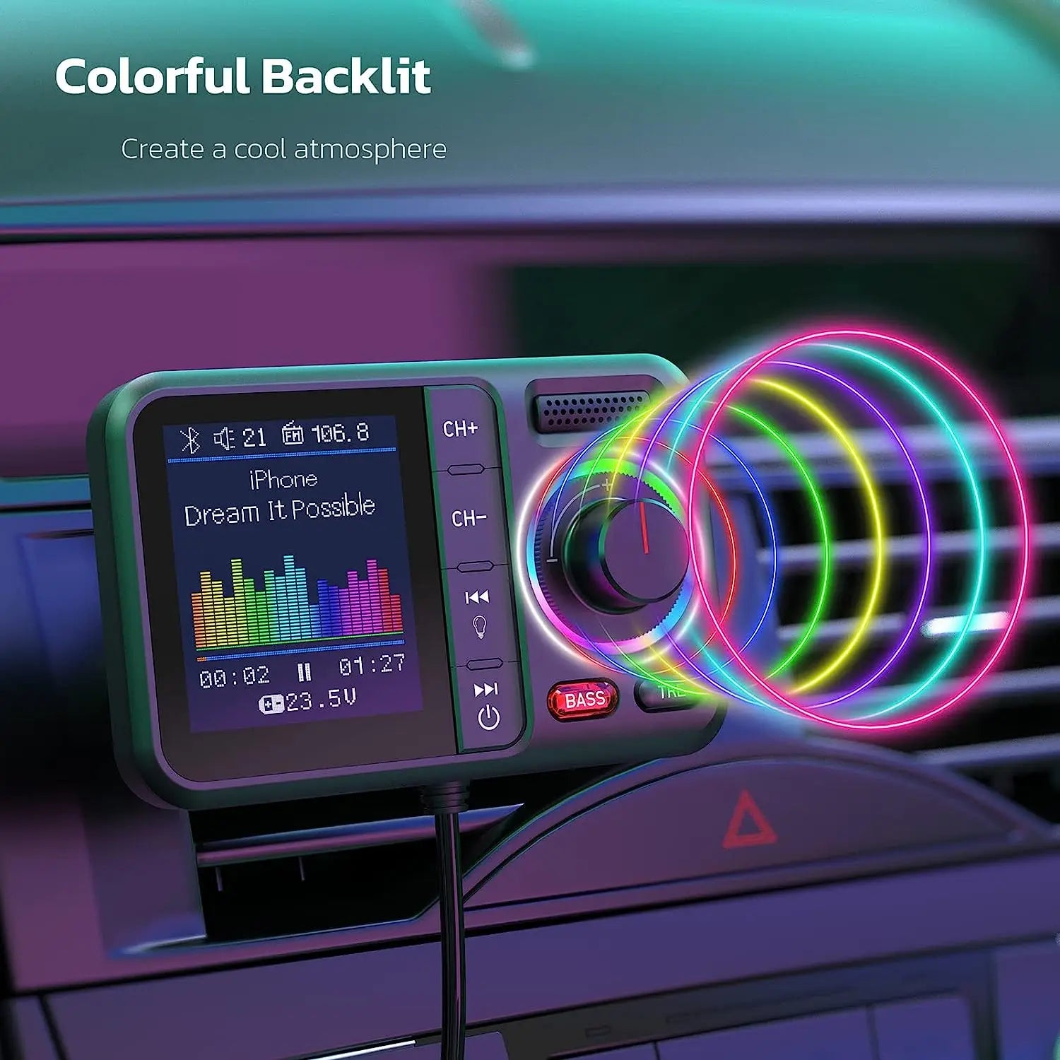 CowLost | product_id-wireless-fm-transmitter-with-color-screen-dual-usb-qc3-0-fast-charging-car-aux-mp3-player |5