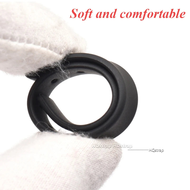 12mm Silicone Rubber Watchband for Casio LQ-130 LQ-139 LQ-140 Waterproof Sport Strap