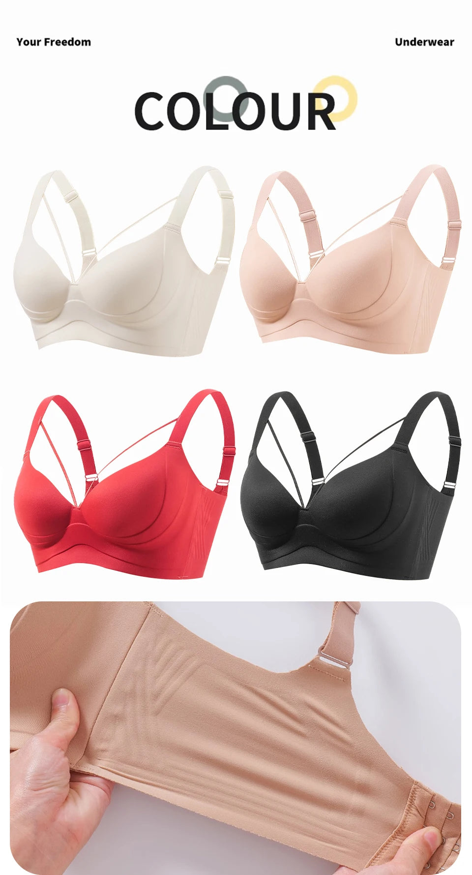 CowLost | product_id-fallsweet-wireless-seamless-push-up-thin-cup-bra-bralette-34-44-bcd |11