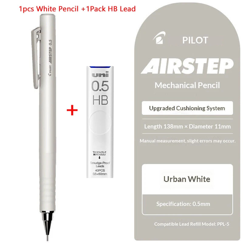 CowLost | product_id-pilot-airstep-has-15-0-5mm-mechanical-pencil-auto-lead-advance-colorful-barrel-stable-writing |34