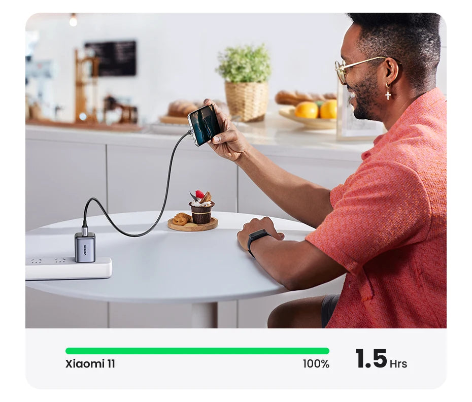 CowLost | ugreen-20w-gan-charger-pd-fast-charger-usb-c-pd3-0-qc3-0-quick-charging |12