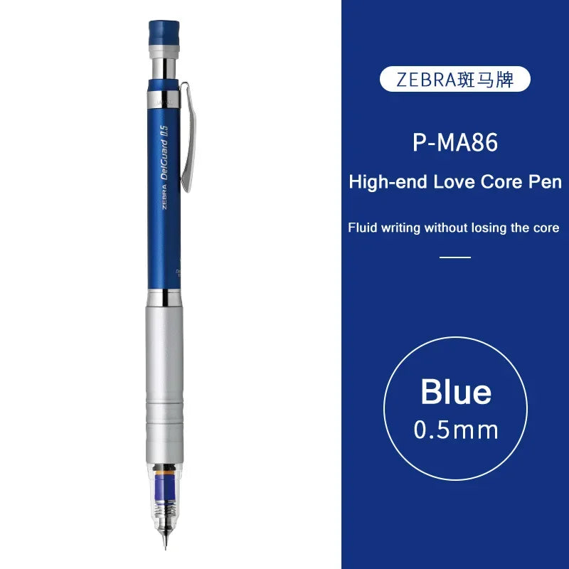 CowLost | product_id-zebra-delguard-ma86-0-5mm-mechanical-pencil-with-metal-grip-and-break-resistant-lead |25