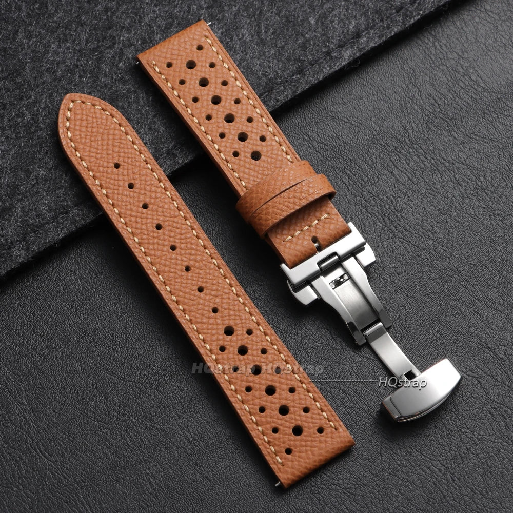 CowLost | product_id-vintage-handmade-leather-watch-strap-18-22mm-quick-release-gray-black-brown-blue |13