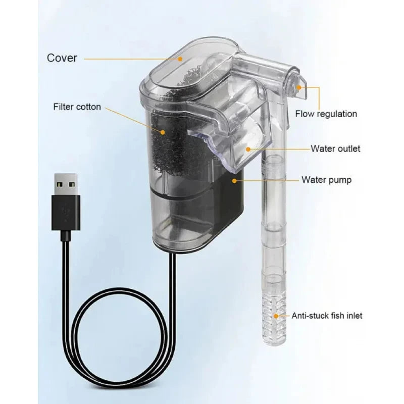 CowLost | product_id-usb-mini-fish-tank-filter-2-5w-suspended-for-aquariums-under-30cm |3