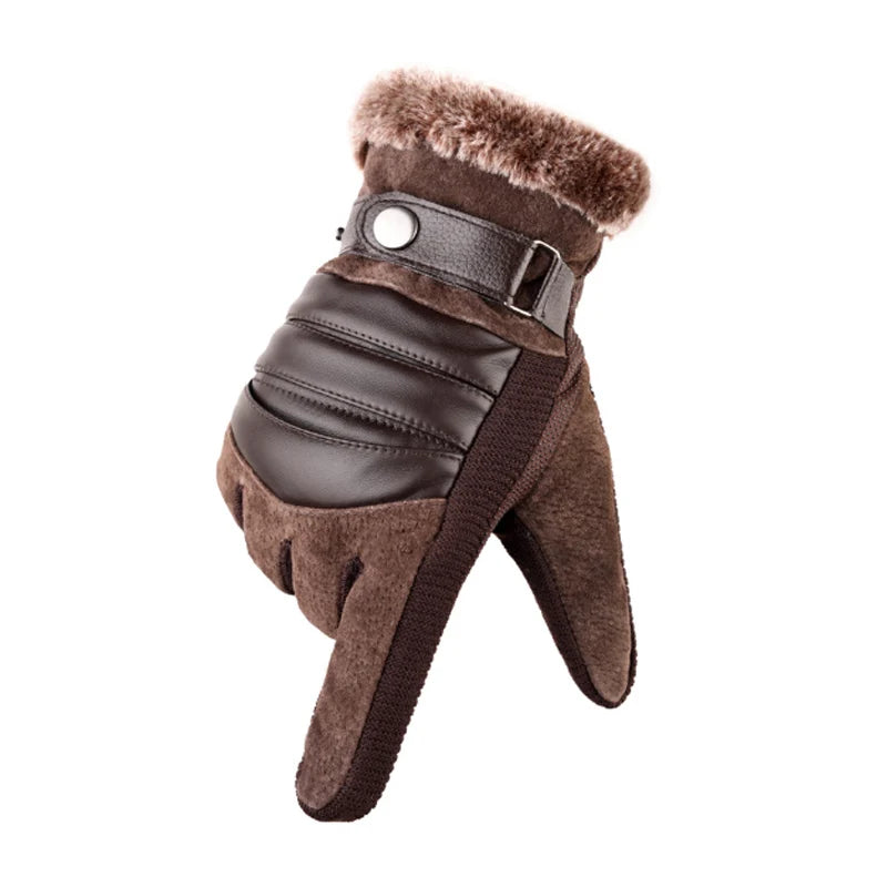CowLost | winter-men-gloves-genuine-leather-touch-screen-warm |25
