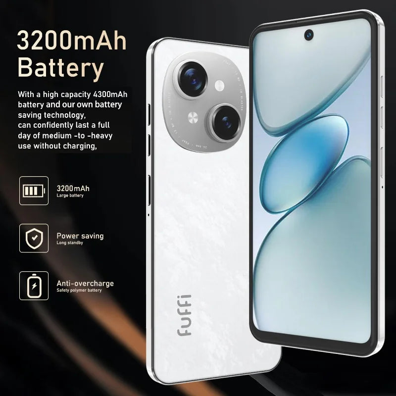 CowLost | fuffi-i13-pro-smartphone-8gb-512gb-3200mah-battery-13mp-camera-6-56-inch-5g-network-dual-sim-android-12 |4