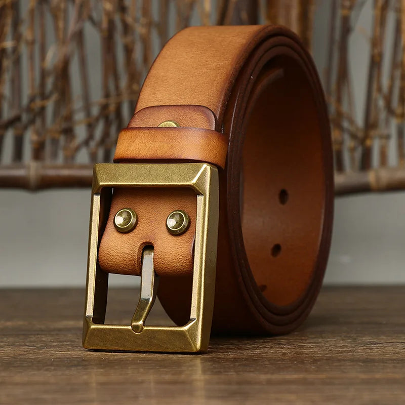 CowLost | 3-8cm-width-5mm-thick-retro-cowboy-belt |9