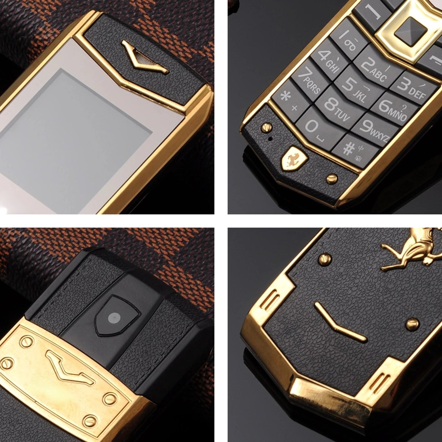 CowLost | mini-classic-luxury-phone-metal-frame-dual-sim-bluetooth |5