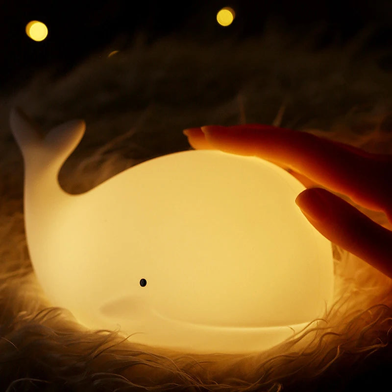 CowLost | product_id-whale-silicone-usb-rechargeable-led-night-light-with-7-colors-for-kids-room |4