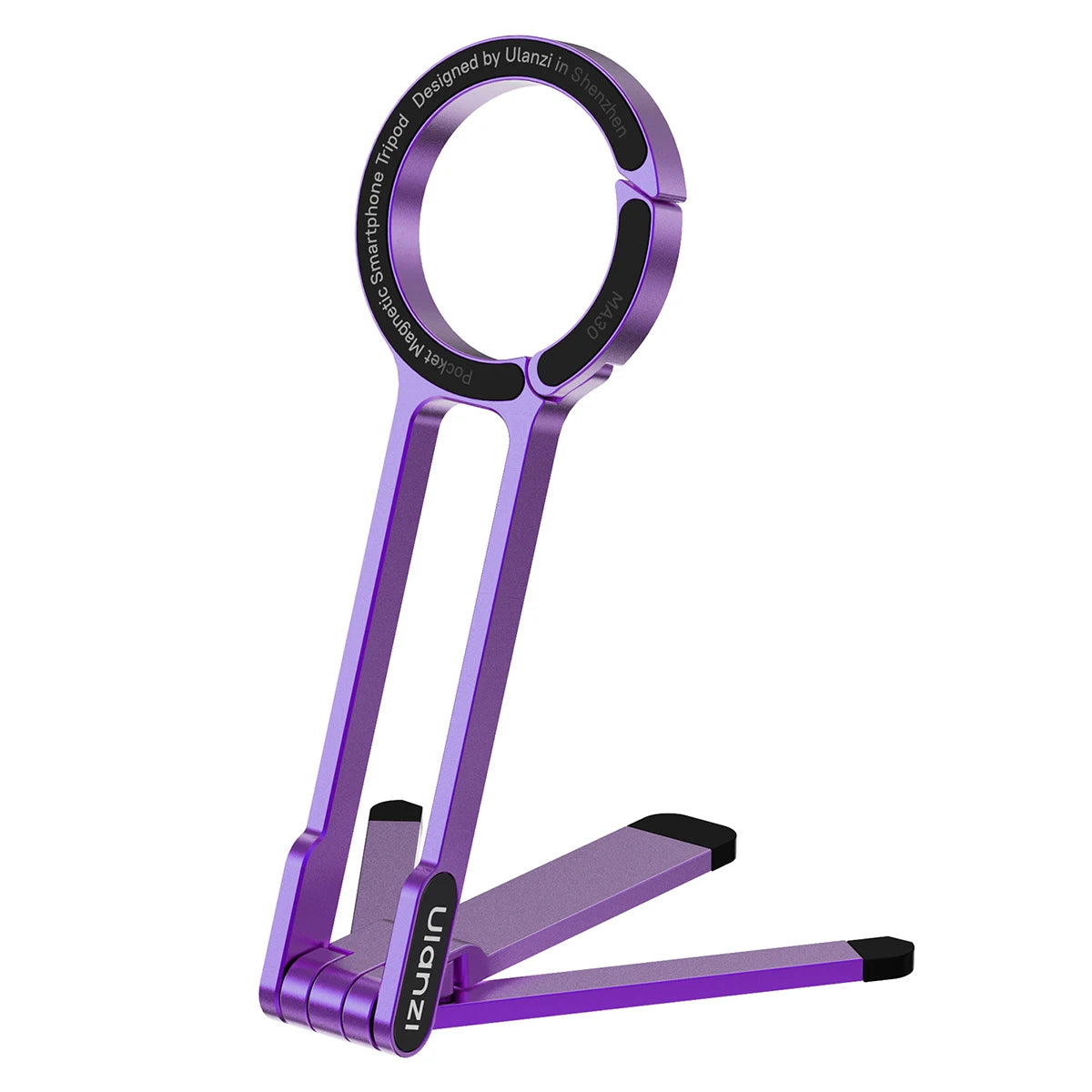 CowLost | ulanzi-ma30-carabiner-mounted-phone-tripod-for-iphone-15-14-13-12-pro-pro-max-dual-sided-magnet |20
