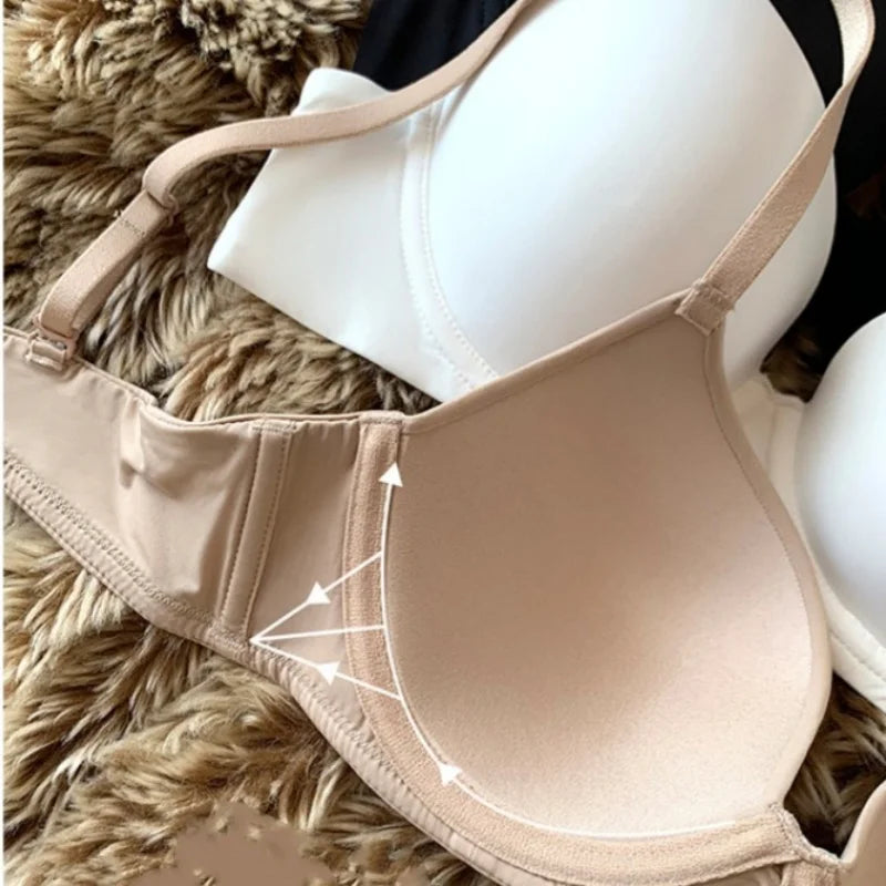 CowLost | product_id-push-up-3-4-cup-seamless-non-wire-soft-invisible-bra-for-women |3