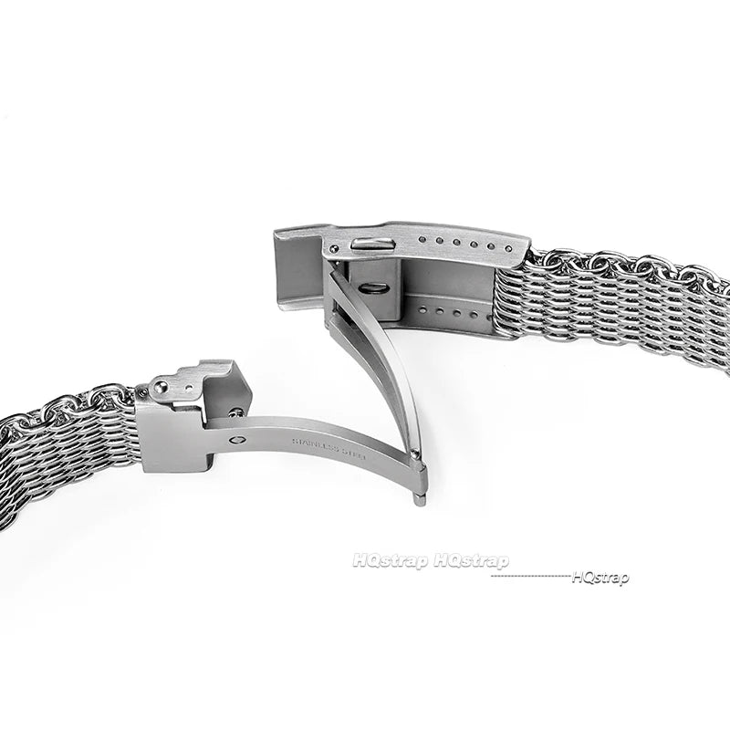 CowLost | product_id-stainless-steel-shark-mesh-watchband-for-seiko-18-22mm-adjustable-diving-buckle |13