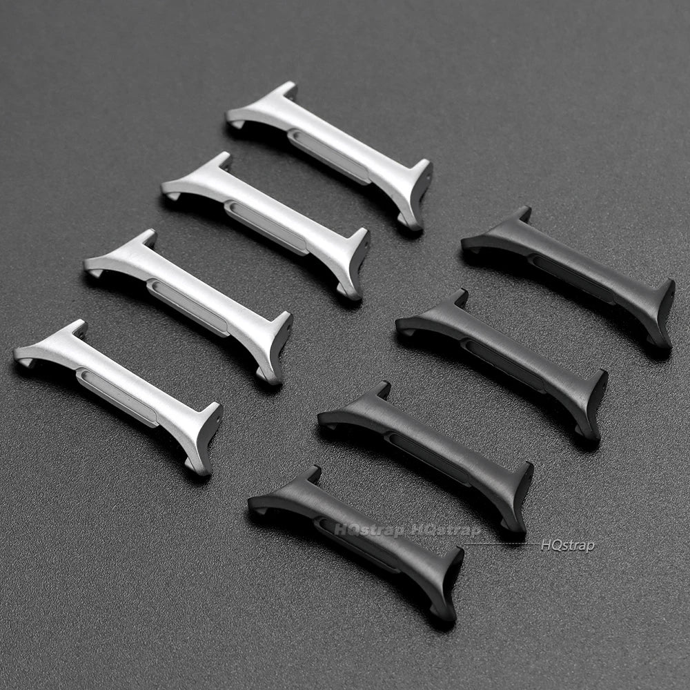 1 Pair Metal Adapter for Samsung Galaxy Watch 7 Ultra 47mm 20mm 22mm 24mm Bands