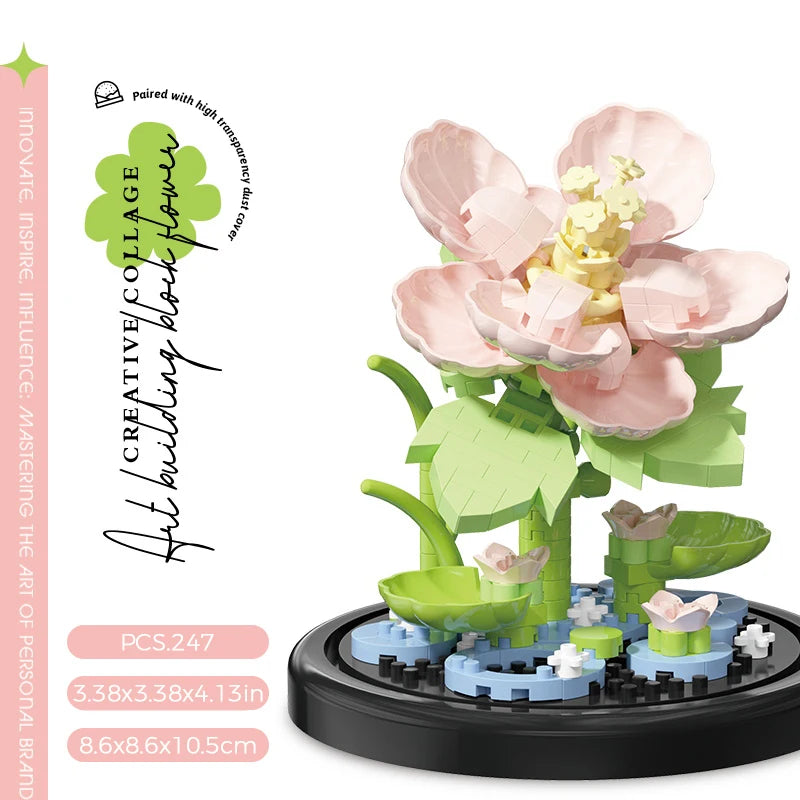 CowLost | product_id-micro-particle-building-block-sunflower-bouquet-diy-puzzle-toy-desktop-decoration |4