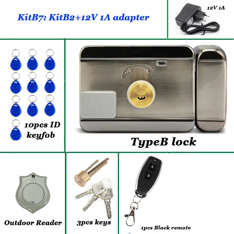 CowLost | locks-keys-product_id-12v-electric-rim-lock-with-remote-controller-125khz-rfid-keyless-entry-for-wooden-door-iron-gate |1