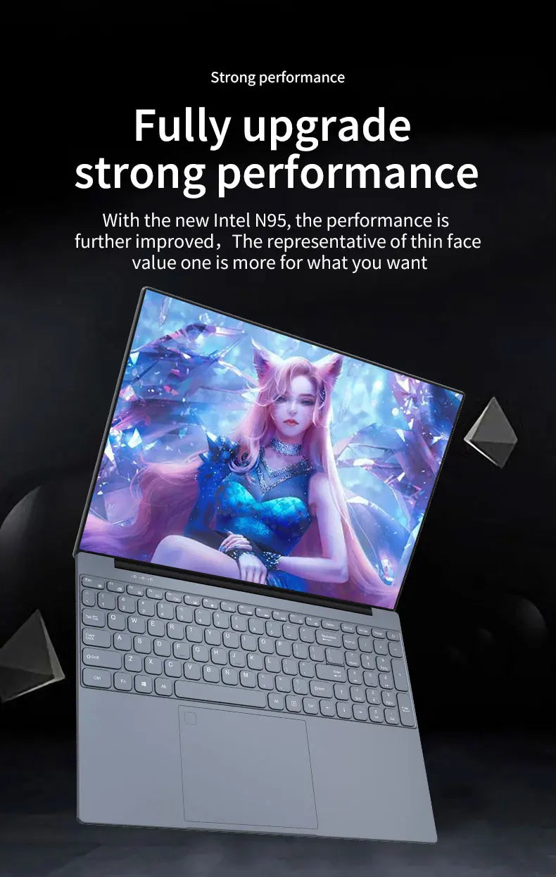 CowLost | carbayta-intel-n95-laptop-16-inch-ips-screen-16gb-ram-office-learning-computer-windows-10-11-pro-gaming-notebook |7