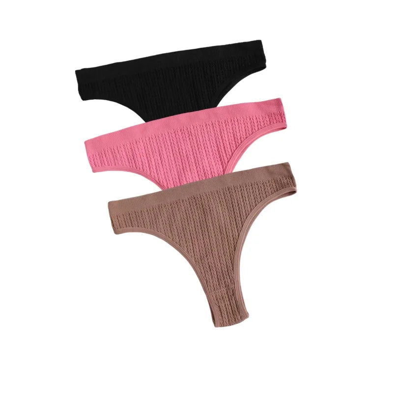 CowLost | product_id-3pcs-seamless-low-waist-women-s-stretch-briefs-solid-color-panties |29