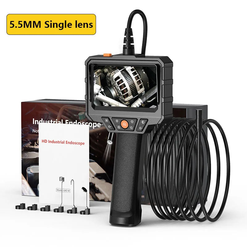 CowLost | 1080p-industrial-endoscope-single-dual-lens-automotive-borescope-4-3-inch-ip67-drain-pipe-channel-inspection-camera-for-pipe-car |17