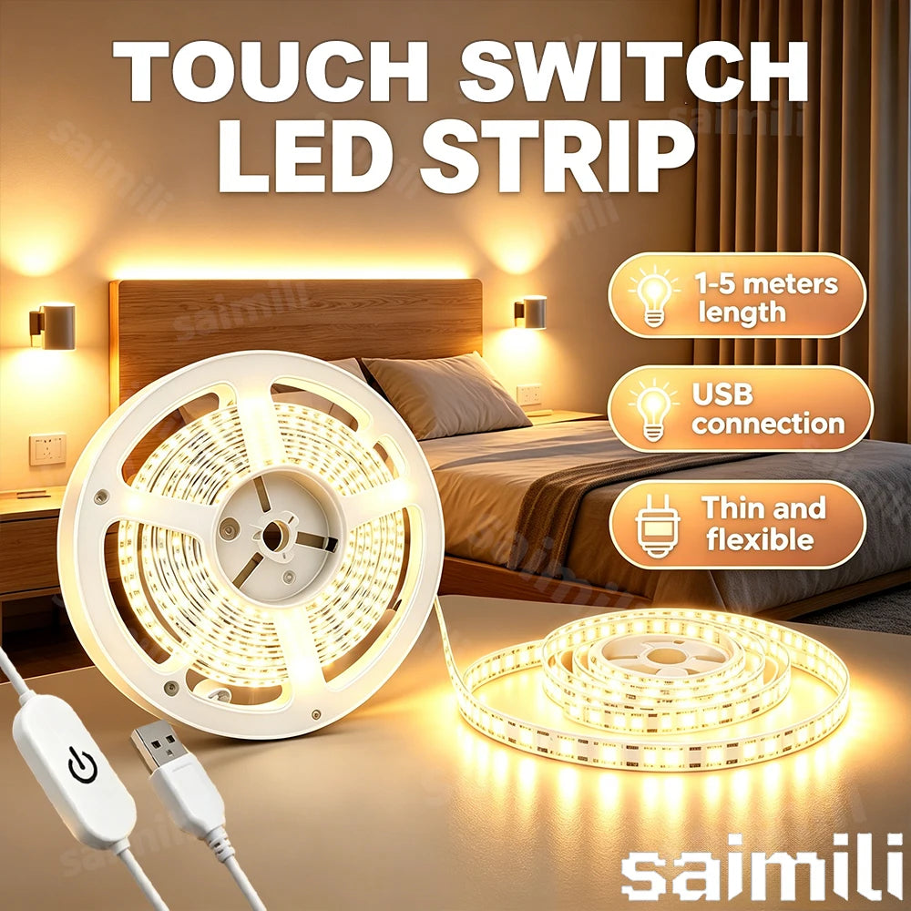 CowLost | light-ropes-strings-product_id-5v-led-strip-lights-with-hand-sweep-sensor-flexible-adhesive-tape-for-mirror-kitchen-cabinet-tv-lighting |1