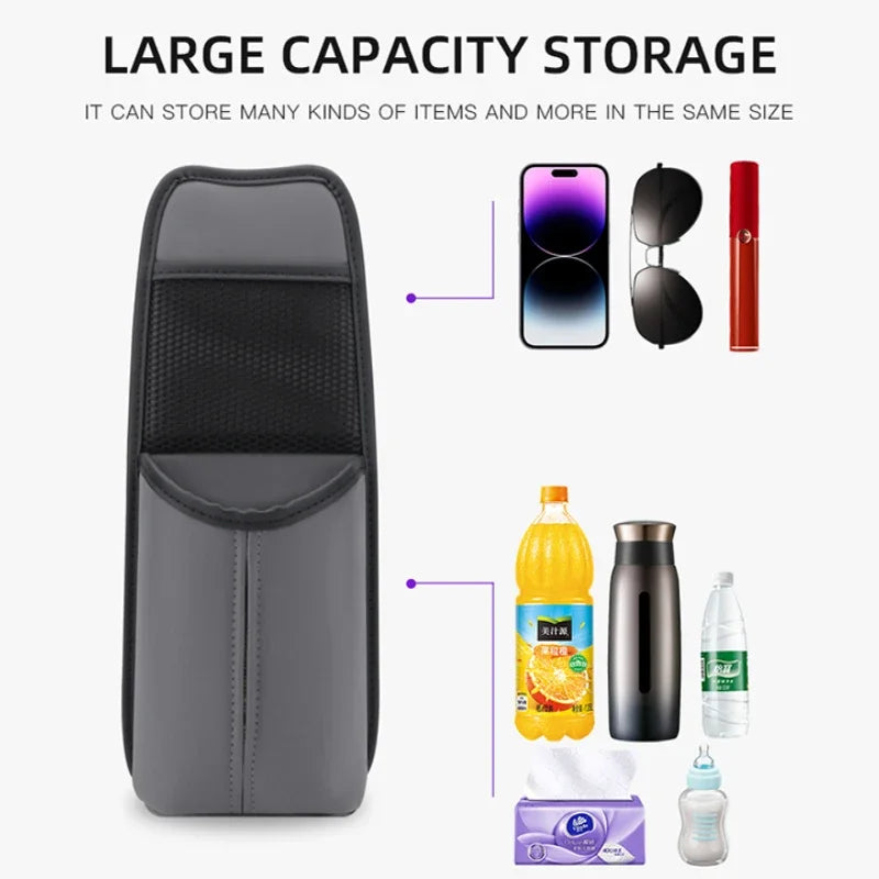 CowLost | mobile-phone-car-mounts-product_id-car-seat-side-storage-bag-hanging-organizer-with-tissue-holder-and-mesh-pocket-for-phone-bottle |3