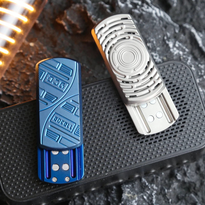 CowLost | fork-slider-edc-fidget-toys-stainless-steel-magnetic-haptic-slider-tuning-fork-fidget-slider-adhd-anti-anxiety-tools-gift |3