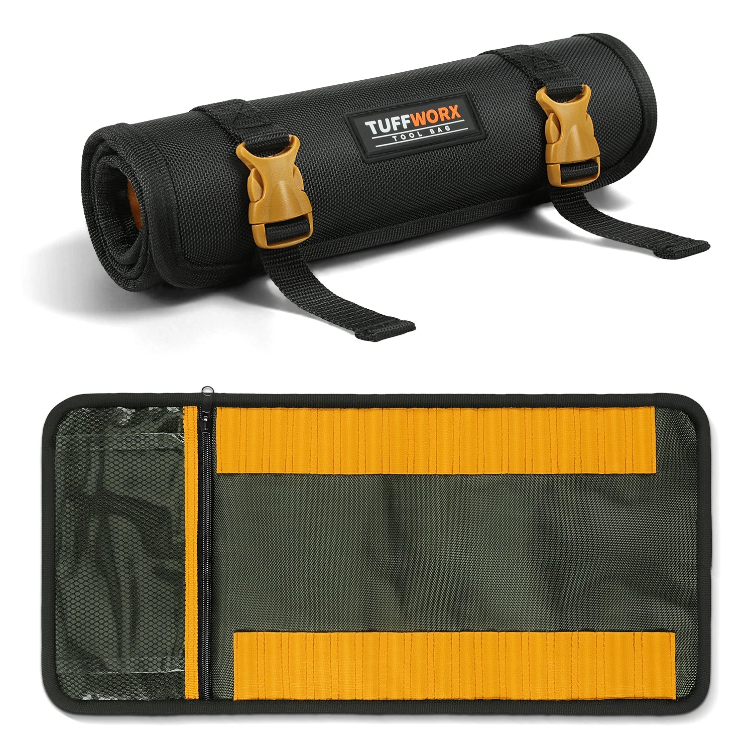 CowLost | 1tool-roll-up-bag-gifts-for-men-dad-husband-him-fathers-day-portable-foldable-tools-storage-for-men-heavy-duty-tool-organizer |4