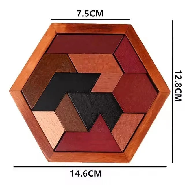 CowLost | fencing-barriers-montessori-wooden-geometric-shape-intelligence-puzzle-toy |12