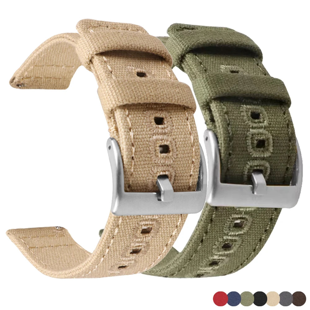 CowLost | product_id-quick-release-braided-canvas-watchband-18-20-22mm-for-huawei-samsung-galaxy-watch-3-7-unisex |1